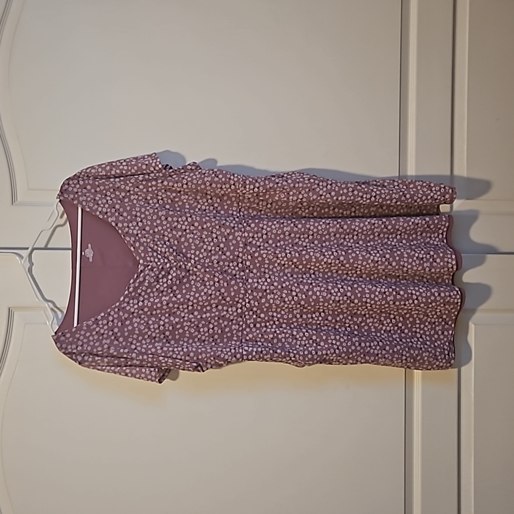 Only worn once, pinkish purple dress.